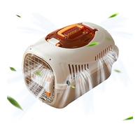 Caja de transporte para mascotas, perrera de lado duro | Transportador de viaje portátil plegable para mascotas | Transportador de mascotas sin estrés | Transportador de viaje desmontable para gatos