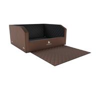 Caja de transporte para perros Knuffelwuff para el coche; seguridad para el perro y protección para el maletero Tamaño 3 - 105 x 80 x 39cm
