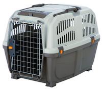 Caja de transporte Skudo, talla 5: 65 × 59 × 79 cm, topo/sand