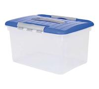 Caja de transporte universal multiusos con asa y tapa capacidad 5 15 30 litros