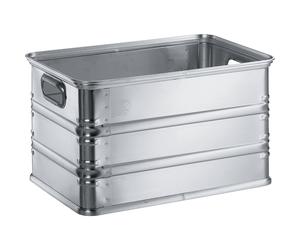 Caja de transporte y caja apilable de aluminio ZARGES, capacidad 55 l