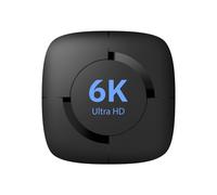 Caja de TV 6K para Android 14.0 2GB RAM 16GB ROM RK3518/RK3528 Wifi 2.4G/5G 6K Reproductor de Medios Set Top Box Enchufe UE