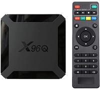 Caja de TV Android 10.0, X96 Mini 2021 versión actualizada X96Q 2GB RAM 16GB ROM Smart TV Box Allwinner H313 Quad Core compatible con 4K 3D Set Top Box X96 Mini Wifi Home Media Player