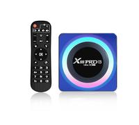 Caja de TV Box Android TV 8K 4GB RAM/64GB ROM Android 13.0 Sistema, Soporte Wi-FI 6 2,4 GHz/5,8, Ultra HD reproductor, Bluetooth 5.0 Quad Core Caja Smart TV Equipo USB 3.0/2.0