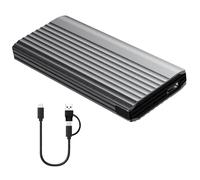 Caja de unidades de estado sólido NVME, carcasa de disco sólido USB 3.1 Gen 2, no necesita instalación de herramientas, diseños de disipación de calor