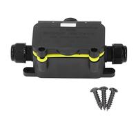 Caja de unión a prueba de agua Plástico eléctrico al aire libre 3 vías IP68 450V 40A LF M1668 Cinete de resistencia a la intemperie duradera para iluminación al aire libre Luces