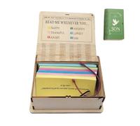 Caja de versículos de la Biblia diaria, decoración religiosa con 150 tarjetas, almacenamiento de versículos de la Biblia católica, para graduación, aliento, oración diaria, Navidad, iglesia, boda