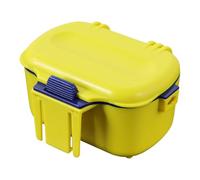 Caja de versos roja aislada - Contenedor de cebo impermeable con correa, diseño compacto para la móvil | Accesorio de ideal para almacenar cebos , caja de almacenamiento port