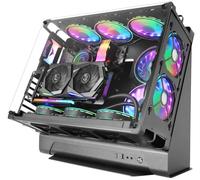 Mars Gaming MCB Negro Caja PC Gaming ATX XL Edición Custom Premium Estructura Modular Doble Cámara