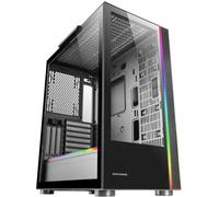 Caja de vidrio templado MC-ULT ATX extendida (negra) - MARS GAMING