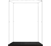 Caja de vitrina acrílico, transparente, for protección del modelo faro motorizado 21335 Tamaño la caja: 30 * 60 cm