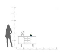 Caja decorativa KARE Camaleón, altura 20 cm, verde oscuro, dorado