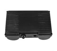 Caja del condensador del compresor de aire, Shell monofásico del motor de 220V para los modelos 1.1KW/1.5KW/2.2KW, carcasa plástica de la conexión, rendimiento resistente al desgaste y estable, uso