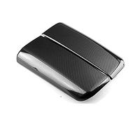Caja del reposabrazos del coche Cubierta de la caja almacenamiento del apoyabrazos, moldura panel consola central fibra carbono para BMW X5 E70 F15 G05 X6 E71 F16 G06 X7 G07(For G05 G06 G07)