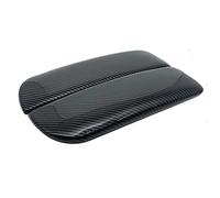 Caja del reposabrazos del coche Cubierta de la caja almacenamiento del apoyabrazos, moldura panel consola central fibra carbono para BMW X5 E70 F15 G05 X6 E71 F16 G06 X7 G07(For F15 F16)