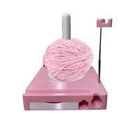 Caja del soporte para alambre, soporte para hilo giratorio, puerta giratoria de punto de punto, multifuncional accesorio de almacenamiento de ganchillo de punto para la abuela mamá esposa