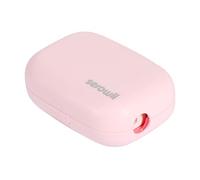 Caja Del Sostenedor Del Cepillo de Dientes Uv Limpiador Portátil Del Cepillo de Dientes de La Luz Uv para El Viaje Del Hotel a Casa Rosa