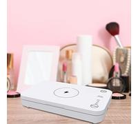 Caja desinfectante de luz UV para teléfonos y cepillos de dientes con difusor de aroma, estuche portátil de desinfección USB