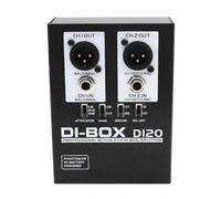 Caja DI activa de doble canal con conmutación de elevación de tierra para un sonido de bajo ruido
