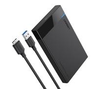 Ugreen 30848 caja para disco duro externo Carcasa de disco duro/SSD Negro 2.5"