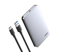 Caja Disco Duro 2.5″ Ugreen 70498 Aluminio SATA USB Tipo C Gris Capacidad 6TB