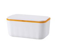 Caja dispensadora de toallitas para bebé: soporte de tejido sellado, recipiente de barrido a prueba de polvo, organizador húmedo recargable | Estuche de almacenamiento multifuncional Pañal guardería