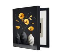 Caja Distribución Decorativa Pintura Abierto A la Izquierda Tapa Cuadro Electrico Decorativo Cubre Contadores de Luz Comedor(E,50x70cm)