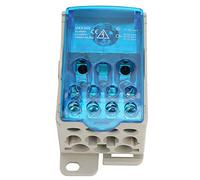 Caja Distribucion Electrica, UKK-400A Repartidor Electrico Carril Din, Caja de Distribución Universal del Poder del Conector, para Gabinetes de DistribucióN de EnergíA y Varios Gabinetes