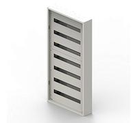 Caja distribución metálica XL³S 160 Totalmente Modular, 7 Filas de 24 módulos