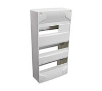 DEBFLEX Cuadro Impermeable Mesa eléctrico - Caja vacía - 39 módulos - Dimensión 482 mm x 489 mm x 94 mm - Blanco - 707804, 95