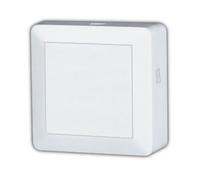 Caja distribuidora. 2vias, 75ohms, 4db blanco (splitter) electro dh 10