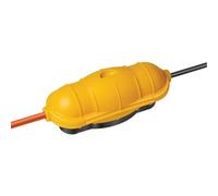 Brennenstuhl Safe-Box Big IP44 / Caja Protectora para Cables alargadores (cápsula Protectora para Cables de Exterior) Amarillo
