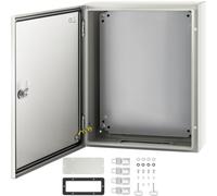 Caja eléctrica de acero del recinto de la caja eléctrica de VEVOR 50x40x15 cm acero de carbono IP65