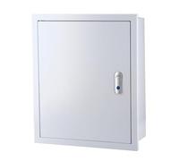 Caja Electrica Empotrada, Caja de Proyectos Universal para Exteriores e Interiores con Cerradura y Placa de Montaje, 16 Cm de Profundidad(60x80x16cm/24x31x6in)