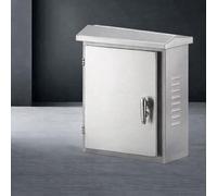 caja electrica exterior Caja Eléctrica Impermeable De 300, 400, 500, 600, 700, 800 Mm De Altura, Cofre De Conexiones De Acero Inoxidable, Caja De Panel De Control(W x H x D x T 400x500x250x0.8mm)