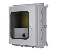 Caja eléctrica Exterior Impermeable y a Prueba de explosiones, con Panel de Montaje Interno y Tapa abatible.