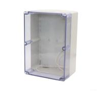 Caja eléctrica grande de ABS de 263 x 182 mm para uso en exteriores (320 | Protección IP65, plástico ABS robusto, resistente al polvo y al agua, seguridad eléctrica al aire libre