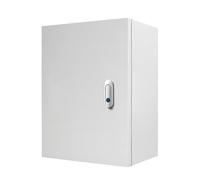 Caja Eléctrica para Exteriores, Caja de Acero Impermeable, Armario de Conexiones Eléctricas con Cerradura y Placas de Montaje, para Uso Industrial, Comercial y Residencial(400x500x160mm)