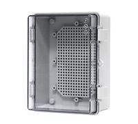 Caja eléctrica resistente a la intemperie con caja de distribución ABS de sellado seguro para aplicaciones industriales y residenciales, caja eléctrica a prueba de polvo