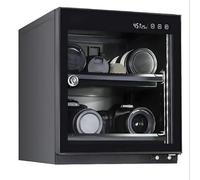 Caja electrónica a prueba de humedad con luz LED y control de humedad, armario seco para fotografía y equipo de precisión, 20 L