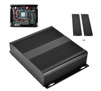 Caja Electrónica de Aleación de Aluminio, Caja de Proyecto, Caja Protectora de Placa de Circuito Impreso con Gran Disipación de Calor y Rendimiento de Blindaje de Señal, 48 X 204