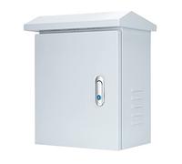 Caja electrónica montada en la pared,Cajas de proyectos de metal resistentes a la intemperie IP66 Caja de conexiones de acero en frío del interruptor,Caja de equipo impermeable de monitoreo de red