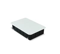 CAJA EMPALME - Dimensiones 202x132x47 mm. Estructura adecuada para conexiones eléctricas. Diseño compacto y funcional.