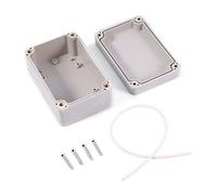 Caja Empalmes, Caja Estanca Exterior, Caja Conexiones Superficie, Caja de Conexiones ABS Impermeable IP65, Caja para Instalaciones Eléctricas Interiores y Exteriores (100 * 68 * 50mm)