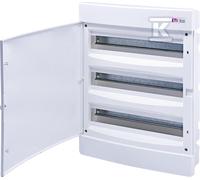 Caja empotrable 3 filas 18 módulos puerta blanca ECM 3X18PO-S 001101098