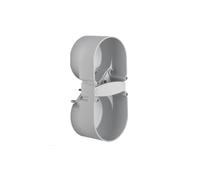 Caja empotrada Integro Flow doble gris 109x49x37mm 9191501