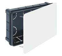 Caja empotrada de registro eléctrico rectangular 160x100x50mm Solera 563