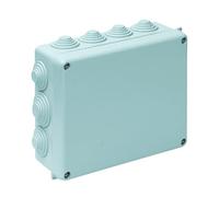 Caja estanca 220x170 mm, resistencia al agua y polvo, ideal para proteger componentes electrónicos y almacenar objetos sensibles.