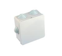 Caja conexiones cuadrada estanca 80x80x40mm ip54