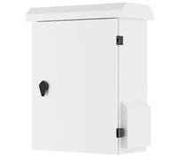 Caja Estanca Exterior Electrica Impermeable de Acero Inoxidable con Panel de Montaje Interno(50x40x20 cm/19.7x15.7x7.9 in)